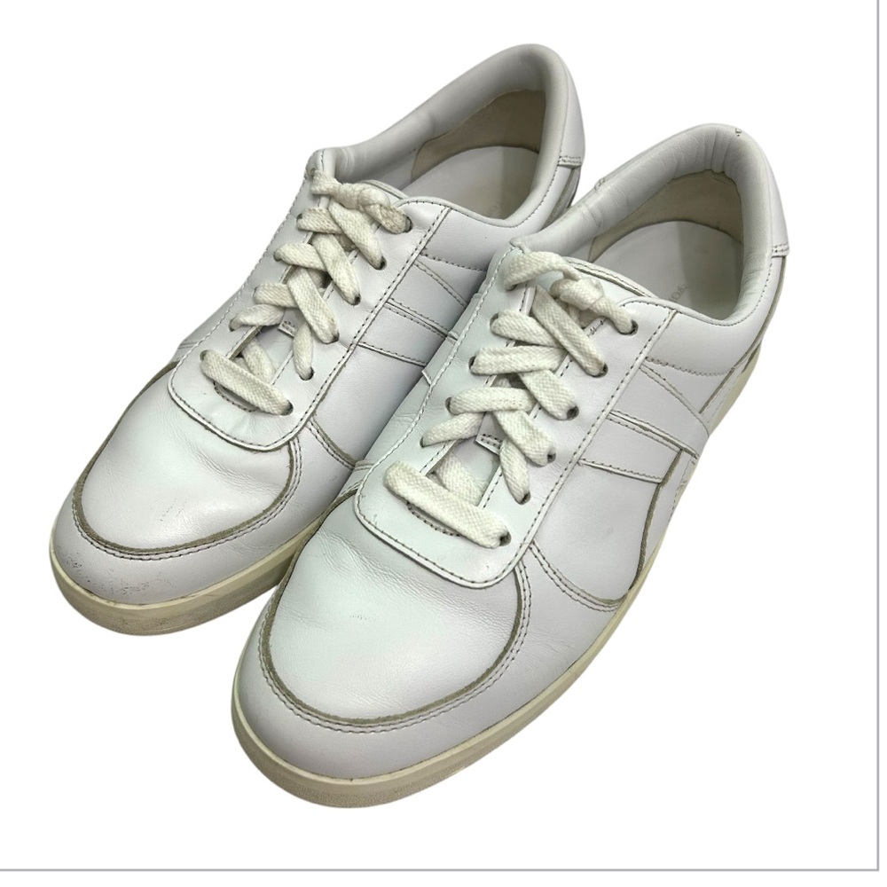 Tory Burch Sneakers Ladies Size 8 Canvas Lace Up Sneakers